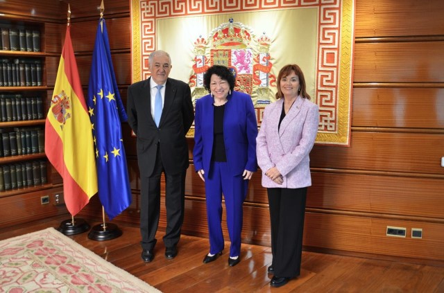 El TC recibe a la Magistrada del Tribunal Supremo de EE.UU., Sonia Sotomayor, con motivo del Día de la Mujer